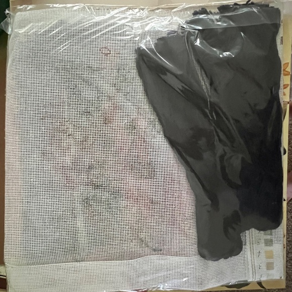 Rare Vintage 1988 Elizabeth Bradley Needlepoint Kit Victorian Flowers Winter NEW - Picture 7 of 11